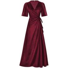 Stage Dance Wear - Women's Velvet Coat, Red - View 7