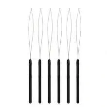Bộ 6-100 kim, móc và hạt cườm dùng để nối tóc. - Xem 12
