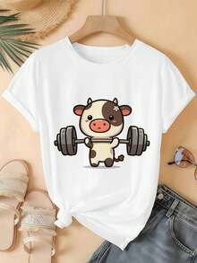 Women T-Shirts - White - View 2