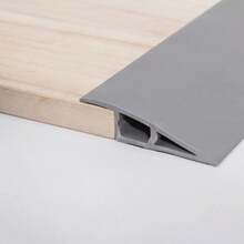 1 Roll 39.37 Inch (1M) Self-Adhesive PVC Transition Strip, Suitable For Wood Flooring, Easy To Install, Durable Threshold Suitable For Doorways, Corridors, Large Rooms - C - View 11