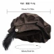 263263 Medieval Men's Hat 4 Brown