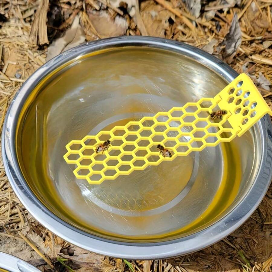 1pc/2pcs Foldable Floating Bee Ladder: Insect Drinking Station For Pet Insect Enclosure