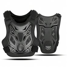 Motorcycle Armor Vest Riding Motorcycle Kneepads Elbowpads Racing Protection Outdoor Sports Protection Off-Road Motorcycle Riding Armor Cycling Accessories Riding Essentials For Women Men Rider Gift - Black - View 11