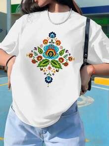 Women T-Shirts - White - View 1
