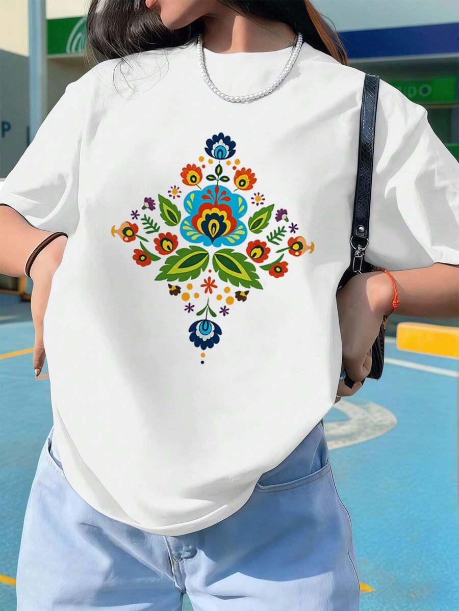 Women T-Shirts - White - View 1