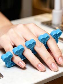 Bộ dụng cụ làm móng tay và móng chân 5 món, bao gồm kìm cắt móng bằng thép không gỉ, dũa móng hai mặt, que đẩy móng và cọ làm sạch, đầy đủ dụng cụ chăm sóc tay và chân. - Nhiều màu - Xem 8
