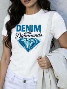 Women T-Shirts - White - View 1