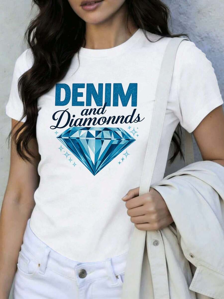 Women T-Shirts - White - View 1