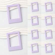 1pc/Set Magnetic Photo Frame, Reusable Magnetic Photo Wall For Instant Camera Photos, Suitable For Fridge, Office Desk, Whiteboard Decoration, Mini Desktop Photo Frame, Designed For Instant Camera Photos, Easily Display Your Precious Memories, Ins Style, Mini 3-Inch Magnetic Frame For Instant Camera Mini Photos, Fridge Magnet, Office & Kitchen Decor - Multicolor - View 23