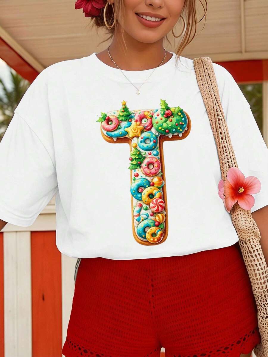 Women T-Shirts - White - View 1