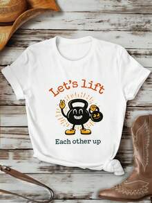 Women T-Shirts - White - View 1