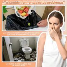Bote de Basura Inteligente para Cocina 20 litrosCubo de Basura Automático con Sensor Esterilizable por rayos UV y Recargable para Cocina Oficina Sala Retrete Recámara Blanco - Blanco - Ver 3
