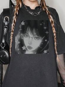 Women T-Shirts - Black - View 6