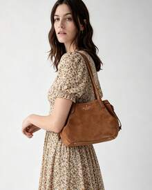 Kate Spade Túi xách tay KS DUMPLING dành cho nữ, có quai xách phía trên, dung tích lớn và ngăn khóa kéo bên trong. - màu nâu - Xem 8