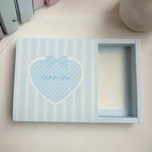 Scrunchie Hair Accessory Transparent Packaging Box Built-In Back Card Support Logo Print - 05; Folding Back Card 11*16cm - View 7