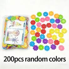 Creative Interlocking Disc Toy Set - A Set Of Interlocking Plastic Discs That Stimulate Children's Imagination And Creativity, An Educational STEM Toy Suitable For Boys And Girls, An Ideal Choice For Children's Birthday Parties And Holiday Gifts. - Multicolor - View 14