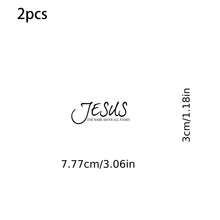 1/2/5pcs Jesus' Name Is Above All Names Sticker,Suitable For Laptop, Water Bottle, Tumbler, Phone Case, Tablet, Notebook, Planner, Journal, Car Window - A - View 8