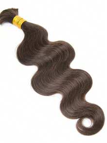 Y WIGS 100克 #4 中棕色 16-20 英寸散装 Remy 真人发接发，适合波西米亚编发，柔软舒适，纹理自然，是圣诞节、日常、节日、度假、运动的理想之选。 - S4A - 查看 8