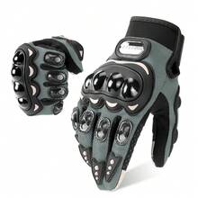 1 Pair Cycling Gloves, Summer Motorcycle Gloves, Cycling Accessories, Off-Road Motorcycle Full Finger Touchscreen Gloves, Outdoor Sports Gloves, Anti-Fall Cycling Gloves, M-2XL - Multicolor - View 16