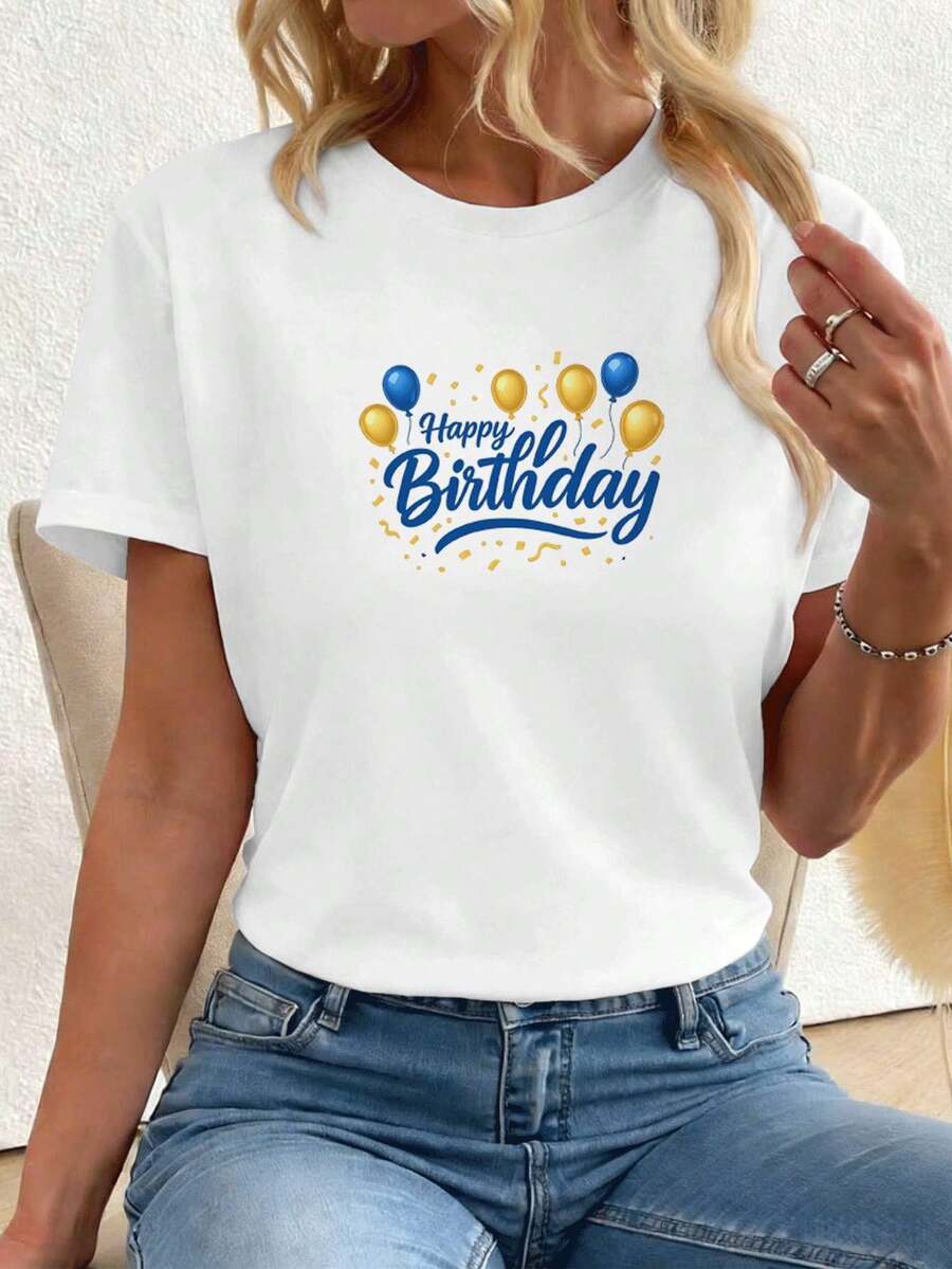 Dam-T-shirts - Vitt - Visa 1