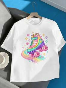 Women T-Shirts - White - View 2