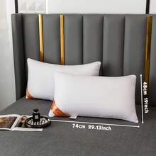 1/2 piezas Almohada/Cojín rectangular suave y cómodo - Colores mezclados - Ver 4
