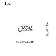 1/2/5pcs Jesus' Name Is Above All Names Sticker,Suitable For Laptop, Water Bottle, Tumbler, Phone Case, Tablet, Notebook, Planner, Journal, Car Window - A - View 10