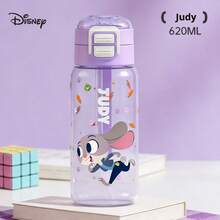 Disney Large Capacity Water Bottle, Tritan Anti-Drop Sports Dual Water Bottle With Straw, Suitable For Students - Multicolor - View 7