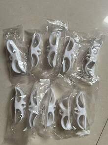 1个/2个/4个/8个/10个装厨房电线整理器，家用电器电线固定器，插头固定器，绕线器，电源线管理工具 - 彩色 - 查看 21