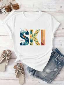 Women T-Shirts - White - View 2