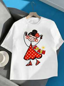 Women T-Shirts - White - View 2