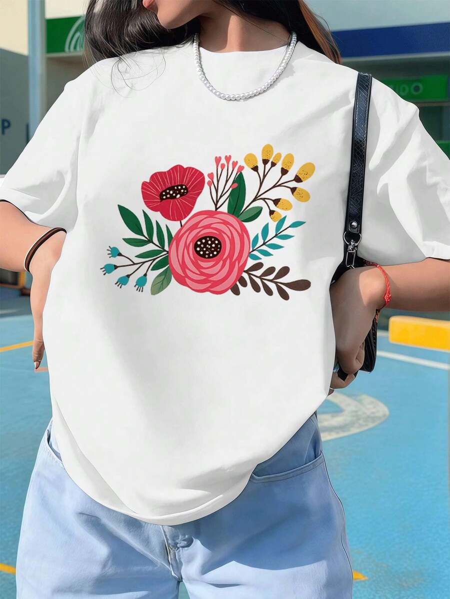 Women T-Shirts - White - View 1