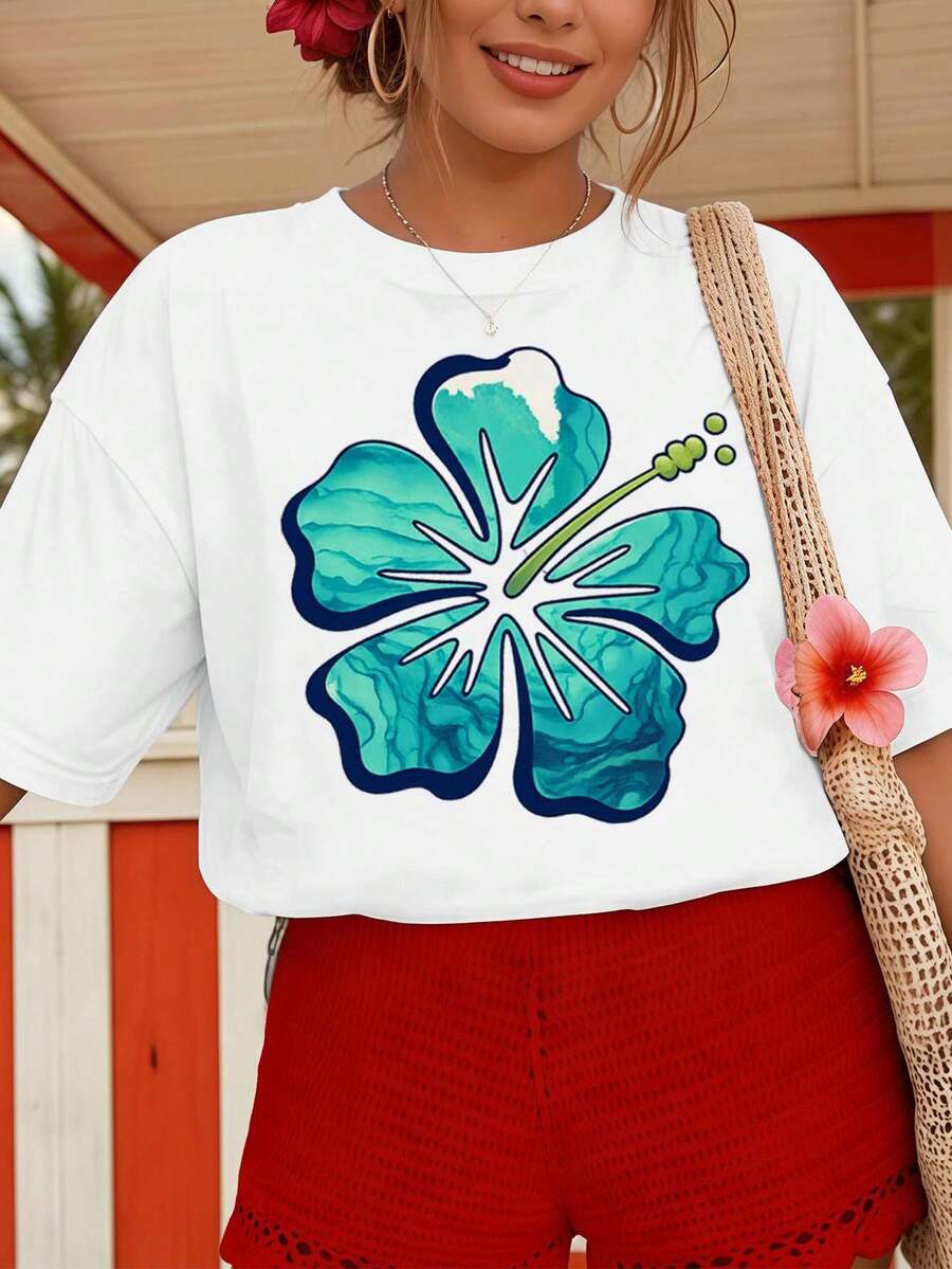 Women T-Shirts - White - View 1