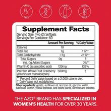 AZO Cranberry Supplement, Made With Concentrated Whole Fruit Cranberry Powder To Help Cleanse And Protect The Urinary Tract*, Sugar Free Cranberry Pills, Non-GMO, 100 Softgels - 100裝(1包) - 查看 9