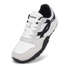 Barewe Wide Toe Box Unisex Sports Shoes, Zero Drop Minimalist Barefoot Shoes, Lightweight & Comfortable For Daily Walking - Grey - View 7