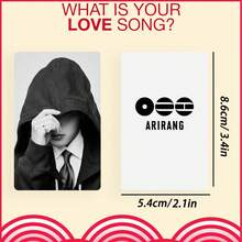 Ví đựng thẻ ARIRANG, Bộ BT, Móc khóa khung ảnh, Hàng hóa dành cho fan K-Pop, Ví đựng thẻ sưu tầm, Ví đựng thẻ K-Pop, Phụ kiện túi xách, Có thể đựng thẻ, Thẻ giao thông, Thẻ sinh viên, Quà tặng sưu tầm, Quà sinh nhật, Quà tặng tiệc tùng - Nhiều màu - Xem 4