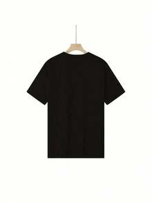 T-shirt 100% coton 180g pour hommes et femmes - Motif PEGADOR, manches courtes, col rond, noir/blanc avec logo blanc - T-shirt d'été respirant et décontracté pour la plage, les festivals de musique, les tenues décontractées - Coupe unisexe (cadeau idéal pour hommes et femmes) - Weiss - Voir 8