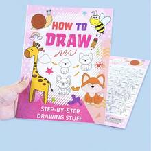 Step-By-Step Simple Hand-Drawn Tutorial With Adorable Subjects, Animals, Food, Gifts And More Wonderful Things, Ideal Gift For Boys And Girls - Multicolor - View 2