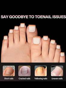 150pcs Pointed Square Toe Nail Stickers, Matte Full Coverage Press-On Nail Extensions, Acrylic Fake Toenails With 15 Sizes In Storage Box, Suitable For DIY Nail Salon, Can Be Used As Mother's Day Gift - Clear - View 5