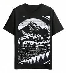 Playeras ¡atrae A ! - Negro - Ver 6