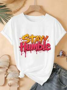 Women T-Shirts - White - View 2