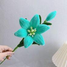 2/4/6/8支人造百合花，仿真百合花束，适用于家居插花、香氛花束、花店用品、INS风格装饰、自然花束、家居装饰、桌面装饰、婚礼中心摆件、春夏派对及节日装饰（母亲节、复活节、感恩节） - 彩色 - 查看 20