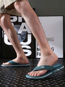 Men Slippers - Green - View 4
