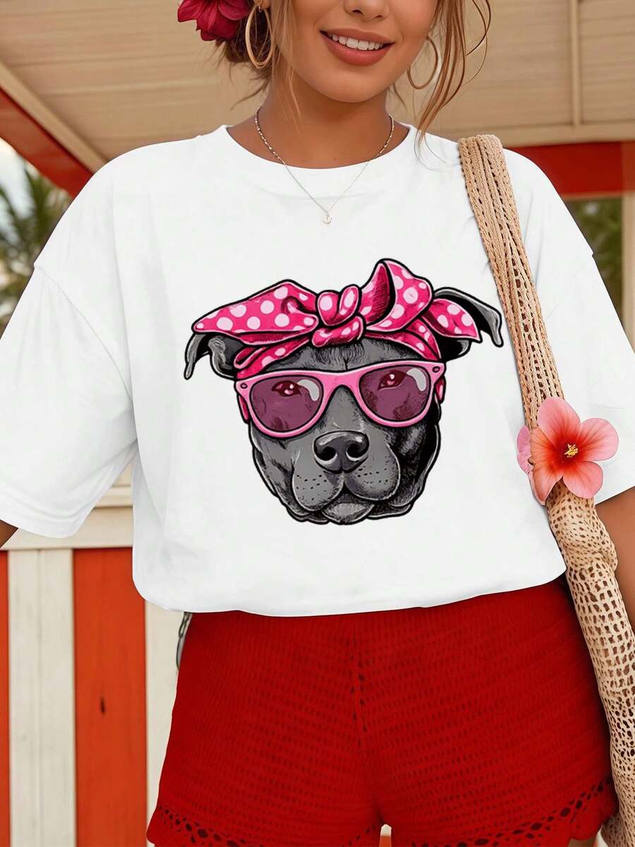 Women T-Shirts - White - View 1