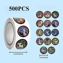Hasbro Bộ 500 cuộn sticker hoạt hình, dùng trang trí sổ lưu niệm, điện thoại, quà tặng, chống thấm nước, dùng cho cà phê, văn phòng phẩm, hành lý. - Nhiều màu - Xem 5