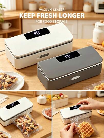 Máy hàn nhiệt mini cầm tay, máy hàn túi nhựa cầm tay để bảo quản thực phẩm, máy hút chân không cho đồ ăn nhẹ, trà, cà phê, dụng cụ niêm phong nhà bếp.