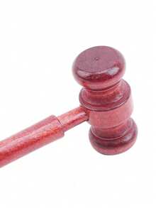 1pc Wooden Judge Gavel, Gavel Model, Durable And Fall-Proof, Wooden Handicrafts, Suitable For Moot Court, Family Games, Birthday Gifts - Hammer - View 5