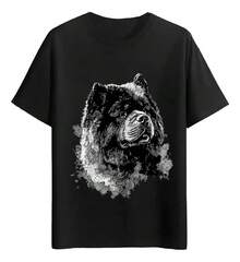 Playeras Perro Grande Con Pelaje Denso - Blanco - Ver 6