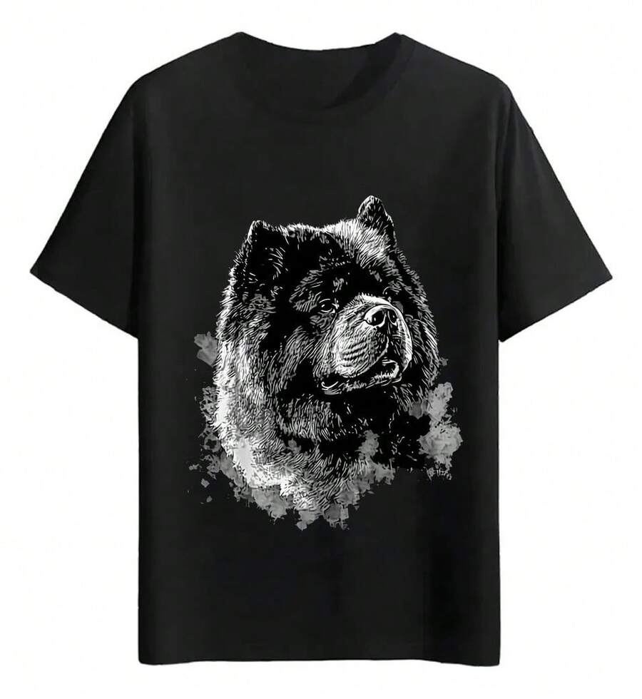T-Shirts For Large Dogs With Thick Fur - Black - View 1