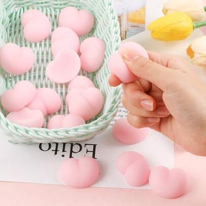 1 món đồ chơi bóp mông bằng cao su mềm dễ thương, đồ chơi bóp vui nhộn, đồ chơi cảm giác siêu mềm, đàn hồi chậm, đồ chơi giảm căng thẳng và lo âu cho người lớn.